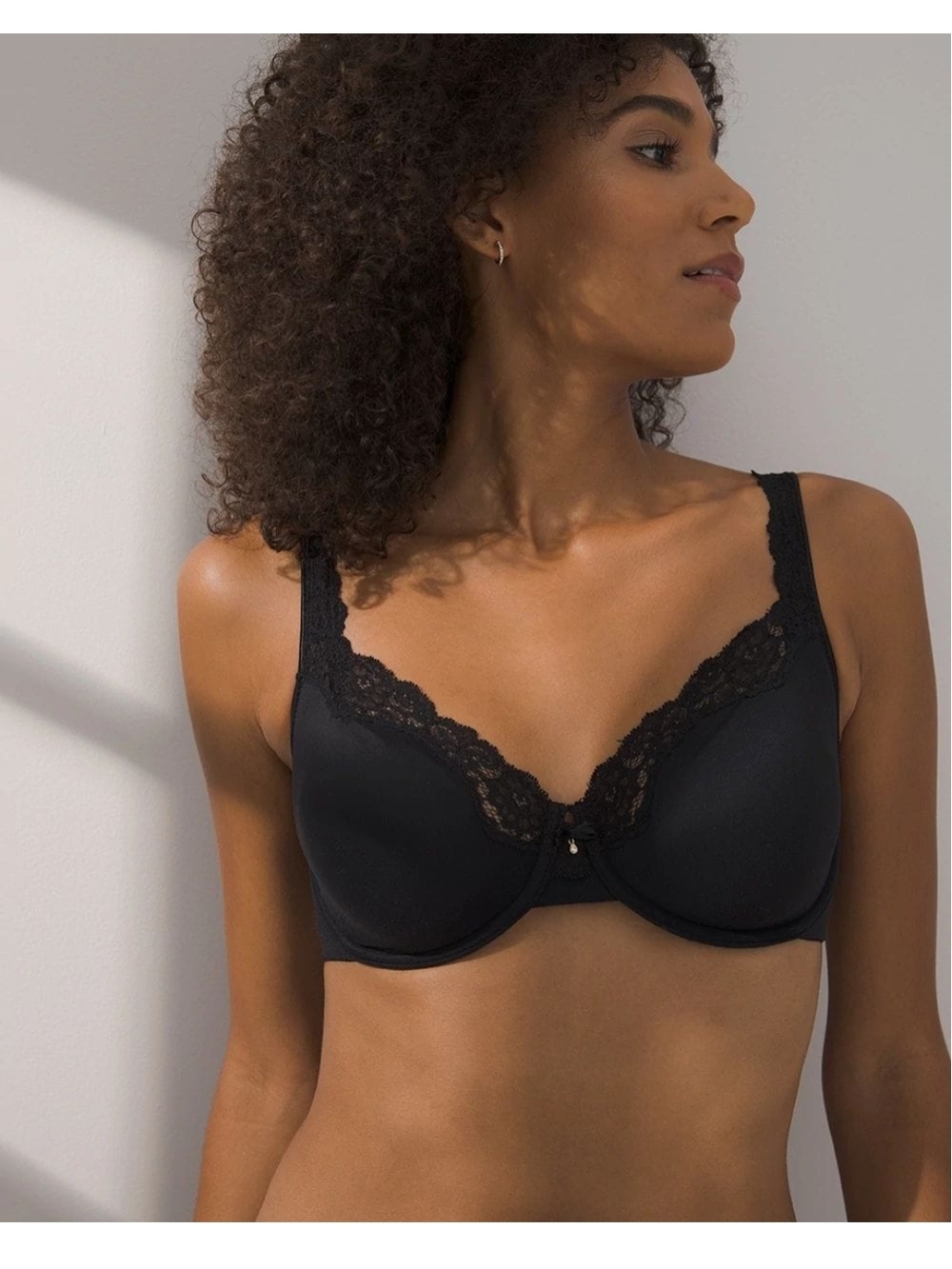 Soma Embraceable Unlined Lace-Trim Underwire Bra NWT